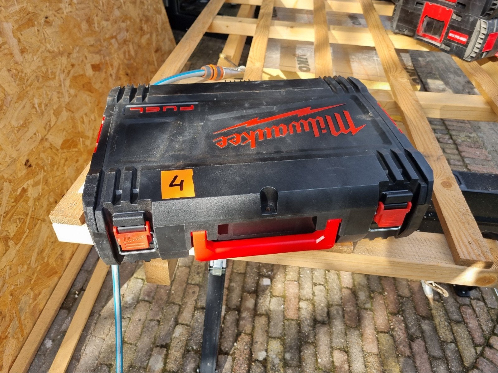 Milwaukee FUEL M18 FJS-0X Gereedschapskoffer, Ophalen of Verzenden, Zo goed als nieuw, Gereedschapsopslag, Milwaukee