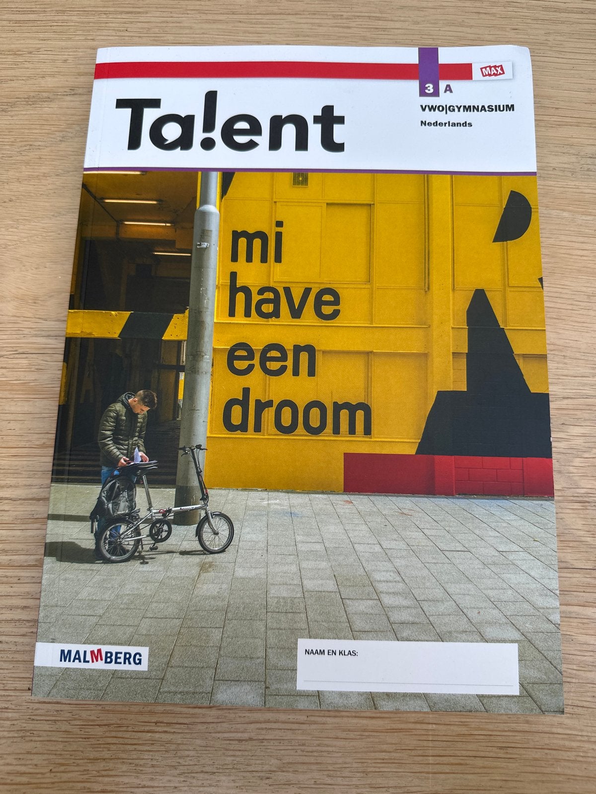 Ta!lent 3A & 3B VWO/GYMNASIUM Nederlands Malmberg, Boeken, Ophalen of Verzenden, Zo goed als nieuw, VWO, Nederlands