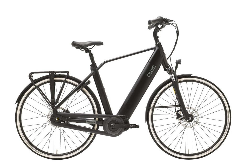 QWIC Premium I MN7+ Heren Charcoal Black L 54cm 2024, Fietsen en Brommers, Elektrische fietsen, Qwic, -, - 0
-, NL, Nieuw