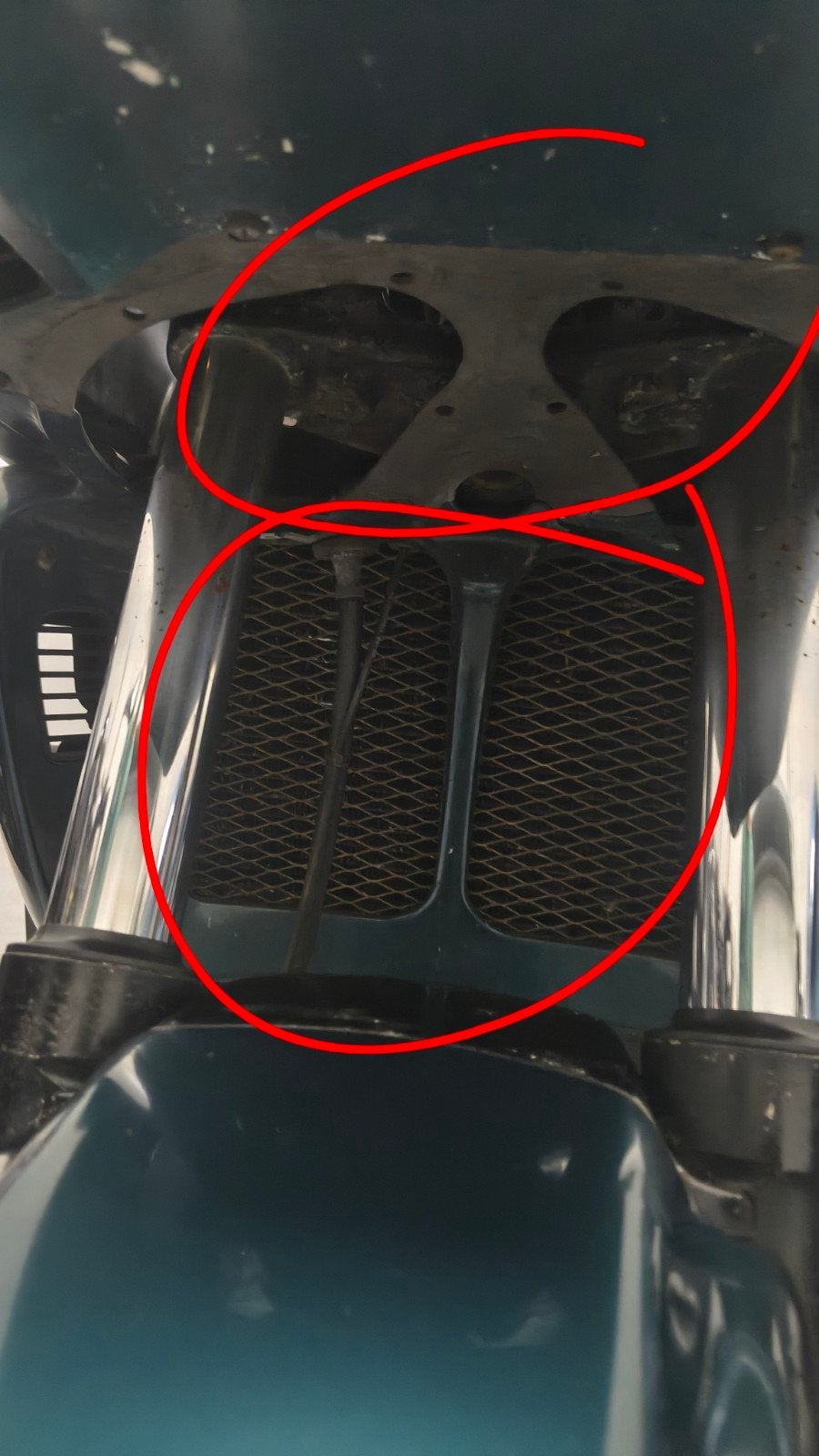 BMW Kappen Windrooster K75/K100/K1100, Ophalen of Verzenden, Gebruikt