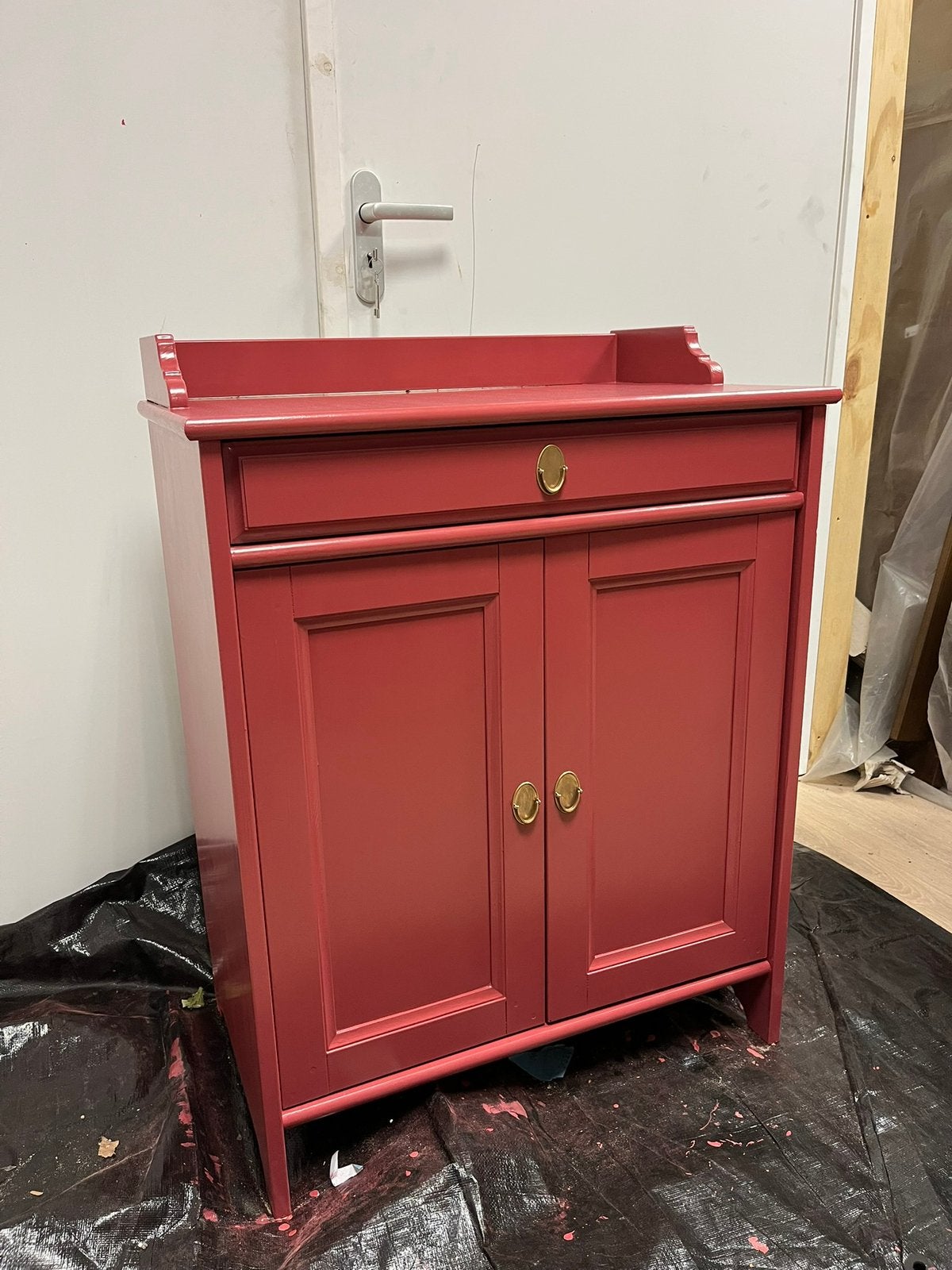 Kastje upcycle roze, Ophalen, Zo goed als nieuw
