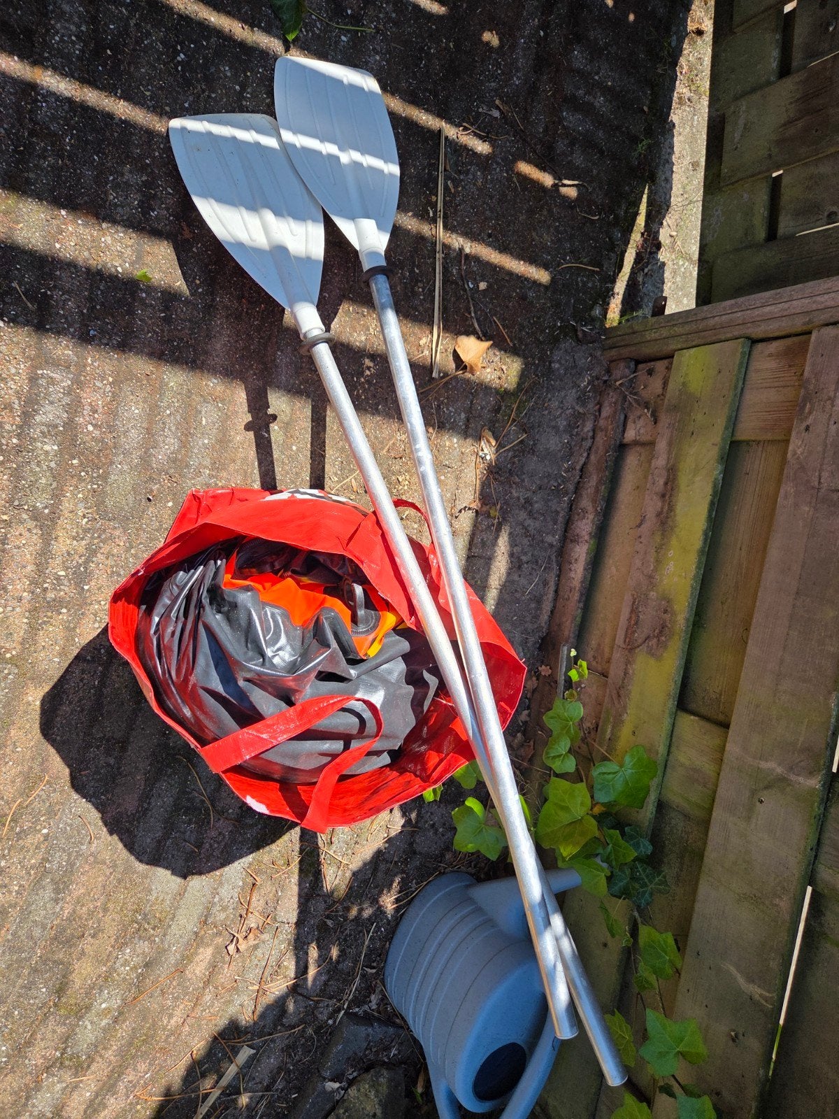Peddels met gratis boot, Watersport en Boten, Peddels, Ophalen
