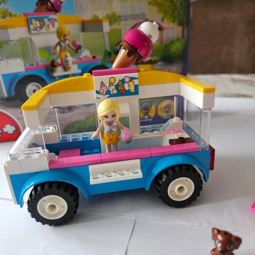 Lego friends ijscream wagen 41715, Compleet, Gebruikt, Lego, Friends