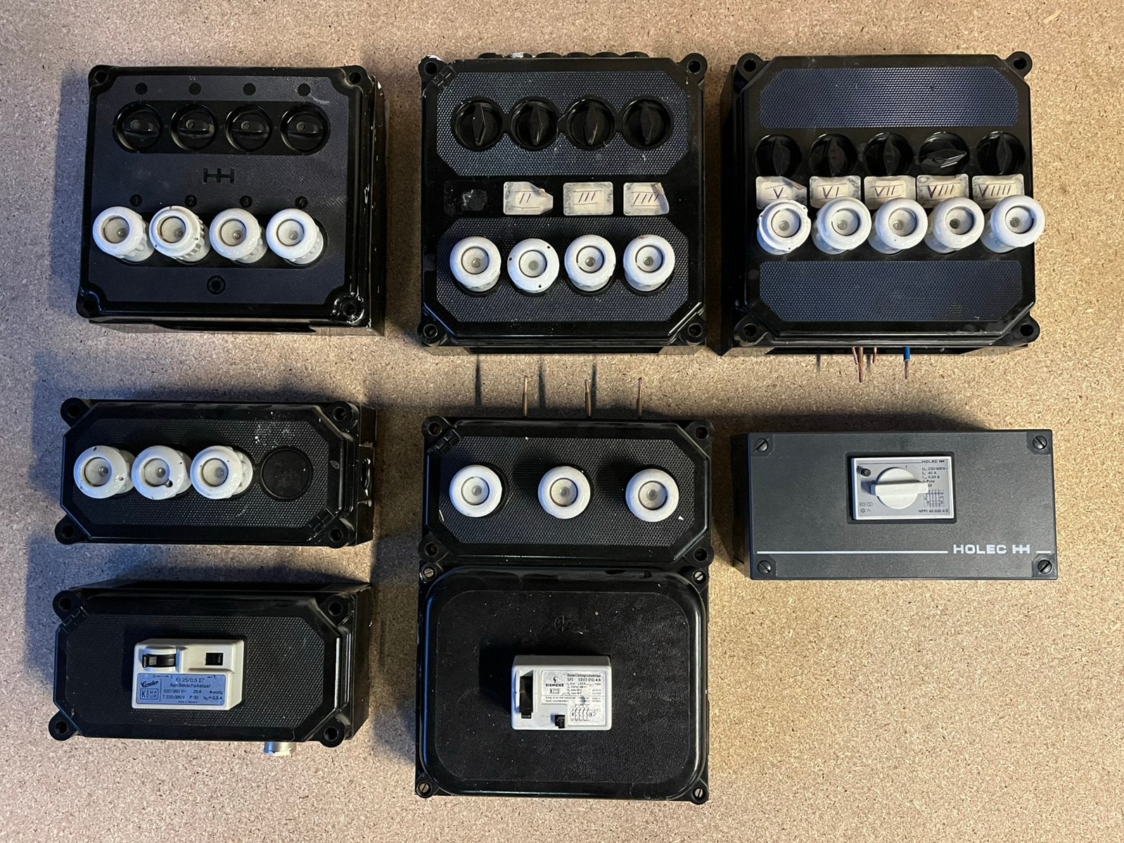 Diverse drlen meterkast, groepenkast, verdeelkast, Ophalen of Verzenden, Gebruikt, Groepenkast