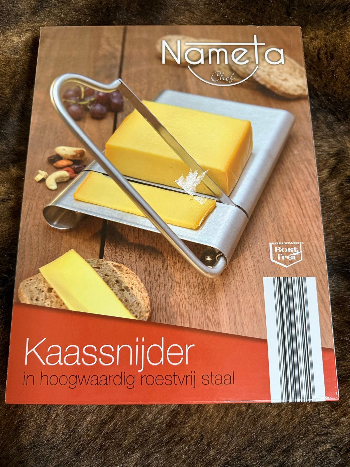 Nameta Chef Kaassnijder RVS - Nieuw in doos, Overige typen, Ophalen of Verzenden, Metaal, Overige merken