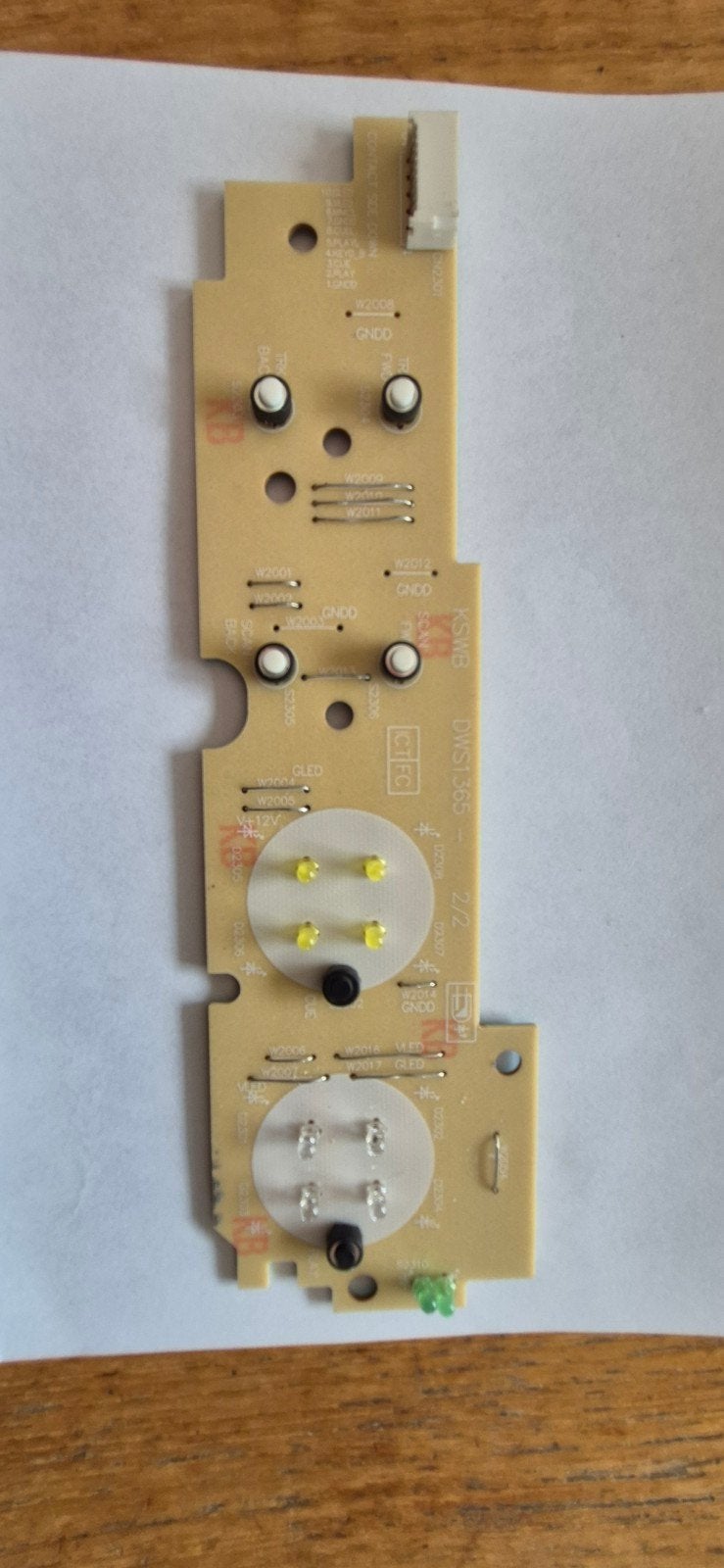 Play Cue Track Select PCB -DWS 1365 voor Pioneer CDJ 1000MK3, Verzenden