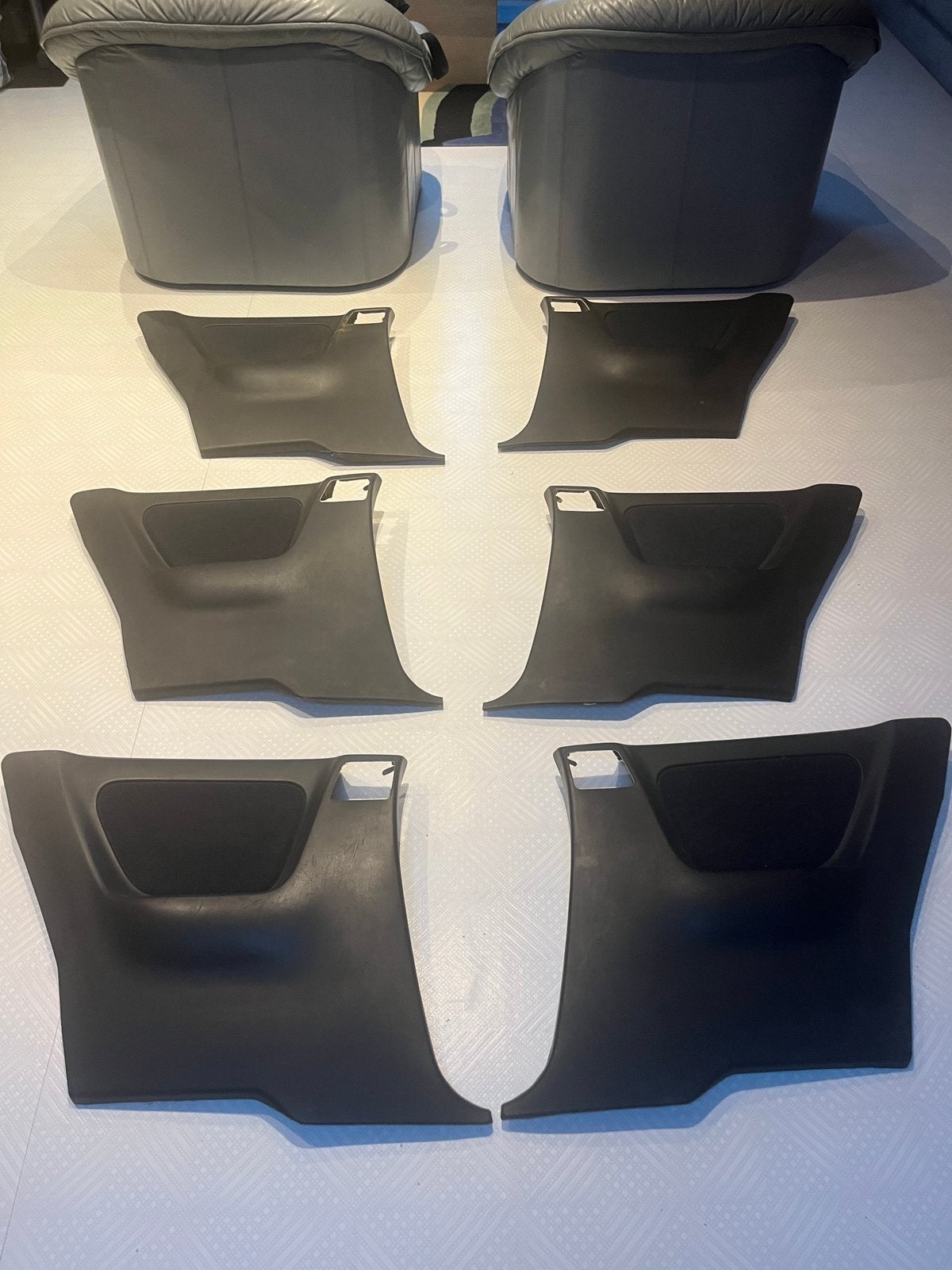 Nissan skyline r33 gtst deurpanelen achterbank, Ophalen, Gebruikt, Nissan