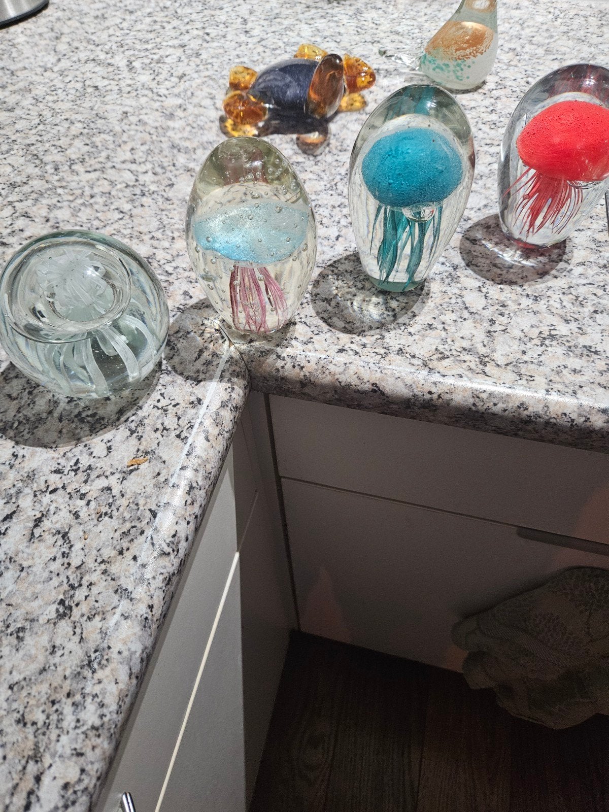 Glazen Kwallen Beeldjes - Decoratieve Kunst, Ophalen of Verzenden