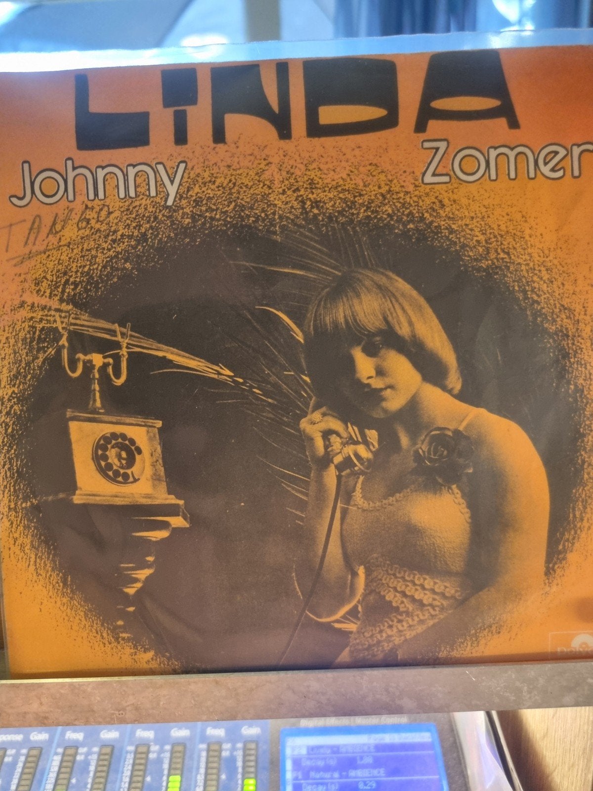 Johnny Linda Zomer - Tango (Zeldzame Single), Ophalen, Gebruikt, 7 inch, Overige typen