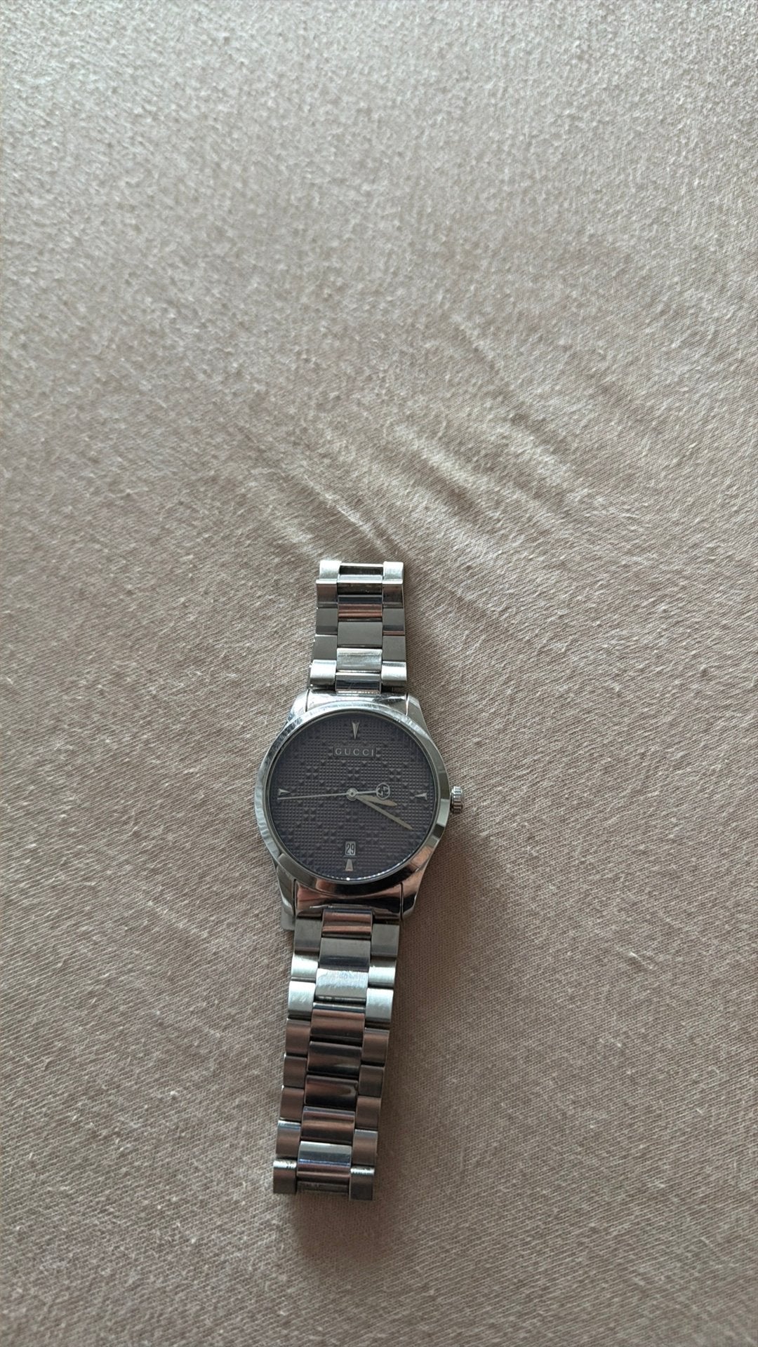 Originele gucci horloge unisex, Ophalen, Gebruikt, Overige merken