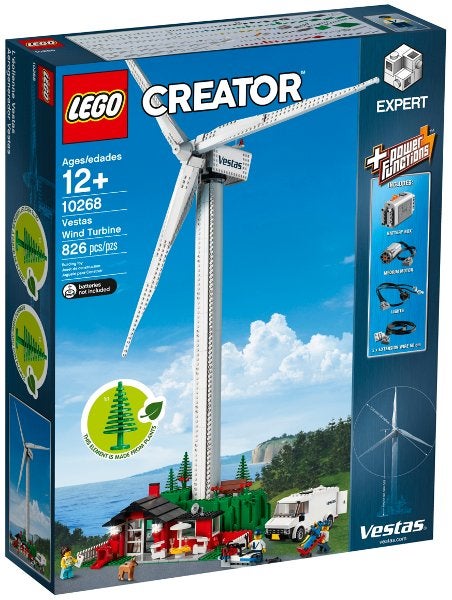 Lego Creator Expert Vestas Wind Turbine nr 10268, Lego, Lego, Lego, Nieuw