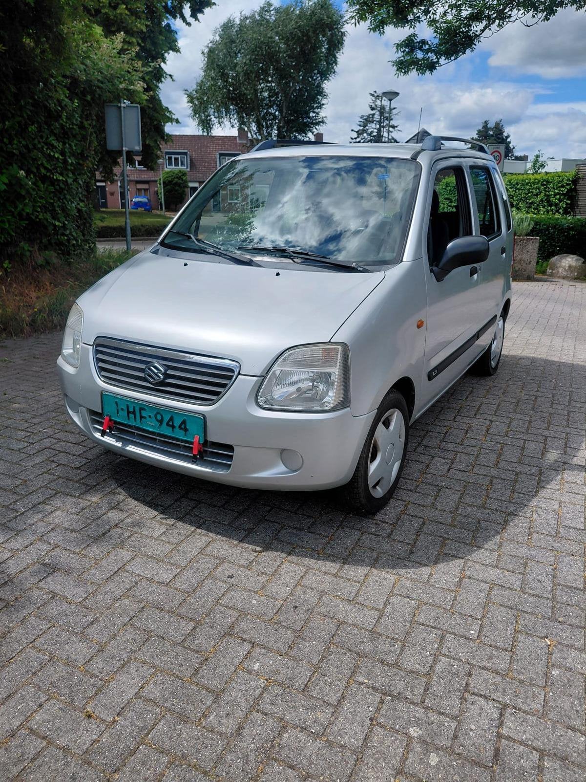 Suzuki Wagon R+ 1.3 2003 Grijs APK 20-04-2027, Auto's, Voorwielaandrijving, Stof, 40 €/maand, 4 cilinders