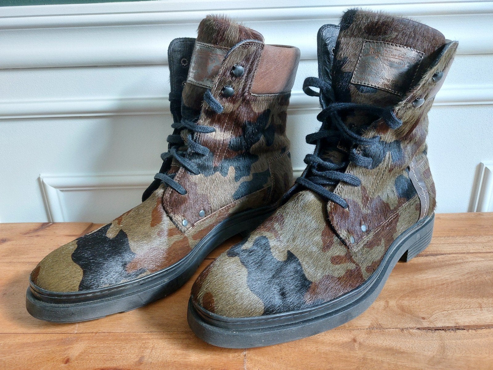 Floris van Bommel boots Limited edition maat 43, Bruin, Boots, Floris van Bommel, Ophalen of Verzenden
