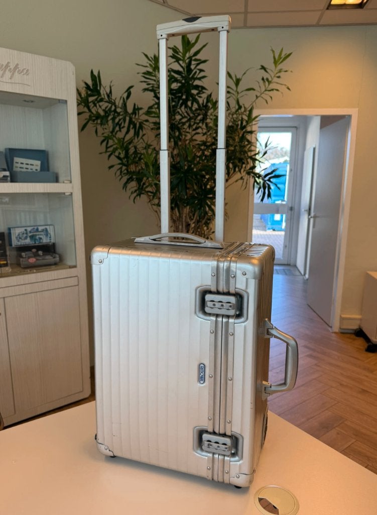 Rimowa pilot Koffer silver, Overige materialen, Gebruikt, Minder dan 50 cm, Ophalen of Verzenden