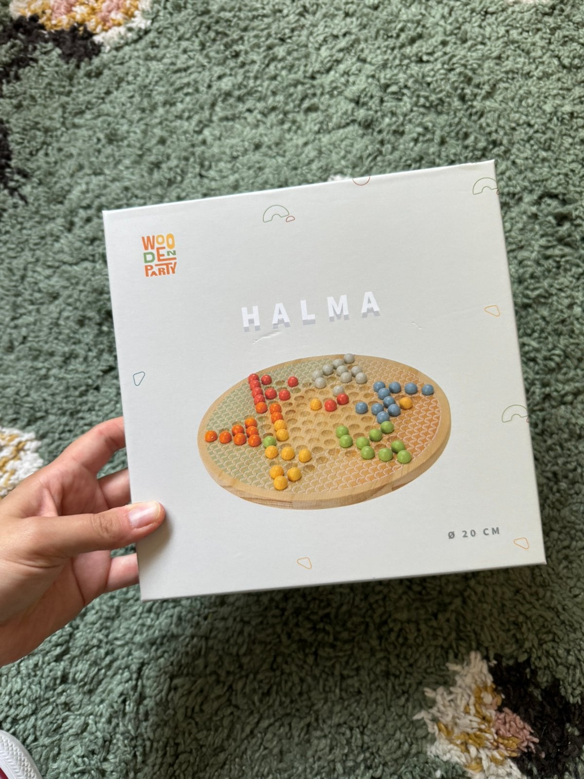 Houten Halma spel, Vijf spelers of meer, Verzenden, Nieuw