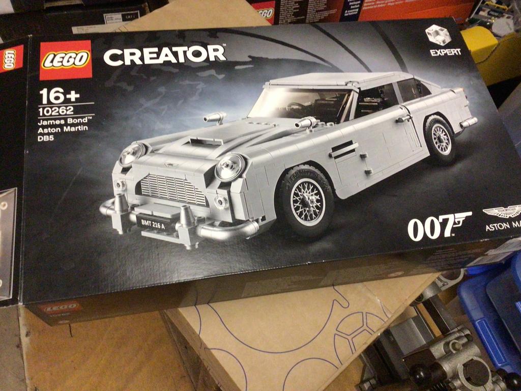 Lego 10262 Creator James Bond Aston Martin DB5, Ophalen, Gebruikt, Lego