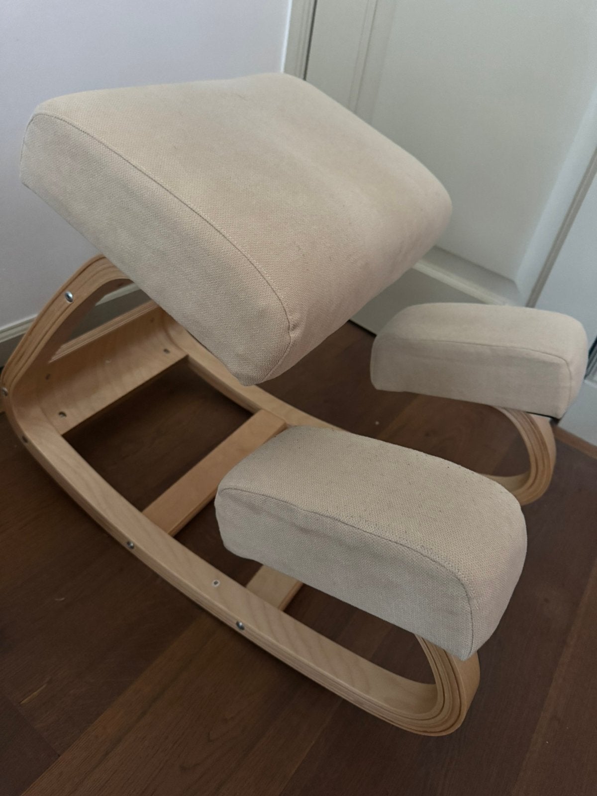 Orthopedische stoel, Huis en Inrichting, Ophalen of Verzenden, Gebruikt, Beige