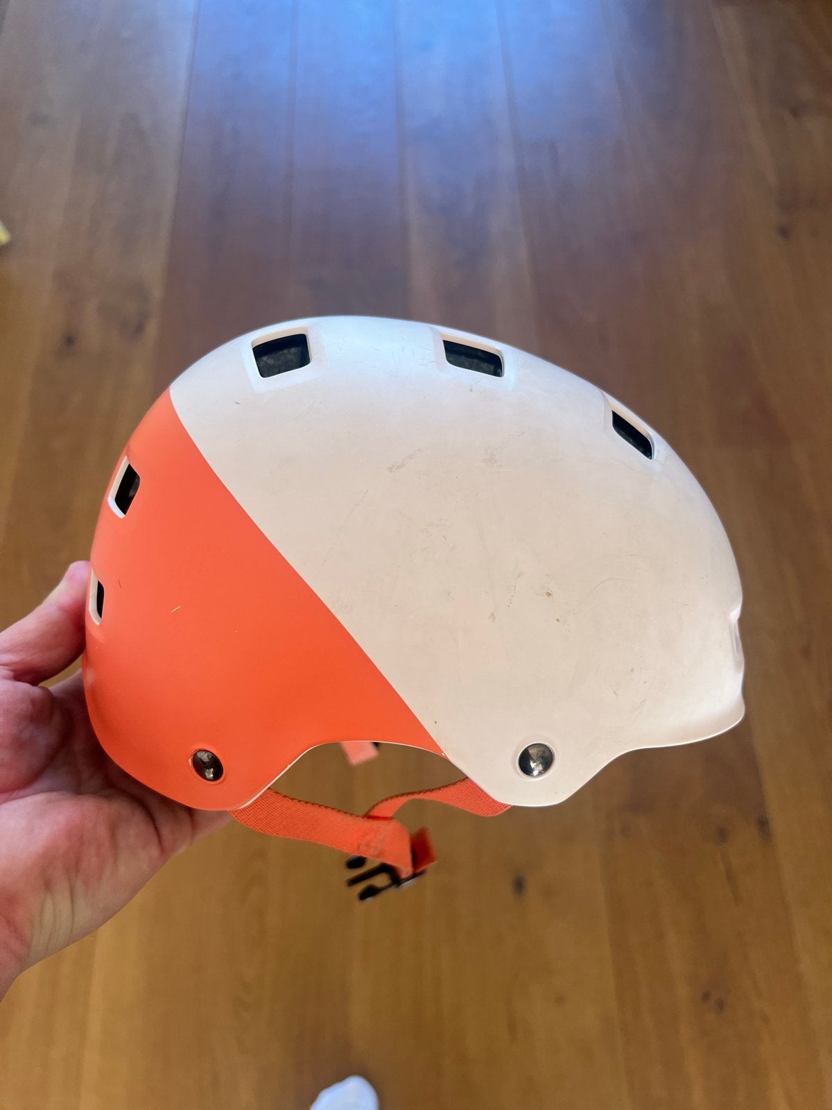 Kinderhelm B'Twin (48-52 cm) - Ideaal voor 4-5 jaar, Fietsen en Brommers, Ophalen, Gebruikt, Overige maten, Jongen of Meisje
