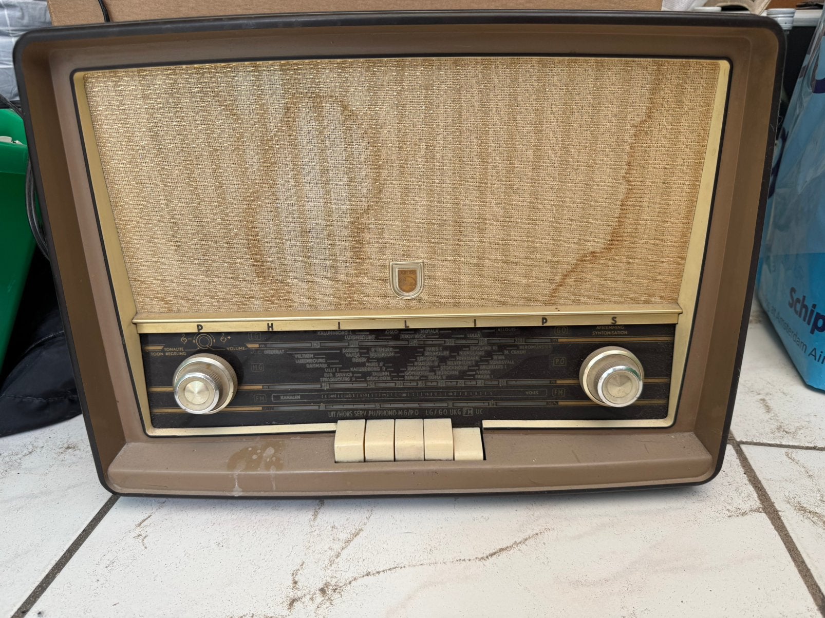 Philips radio, Ophalen of Verzenden