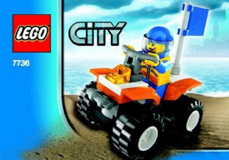 Lego City Kustwachtsquad (7736), City, Lego, Ophalen of Verzenden, Zo goed als nieuw