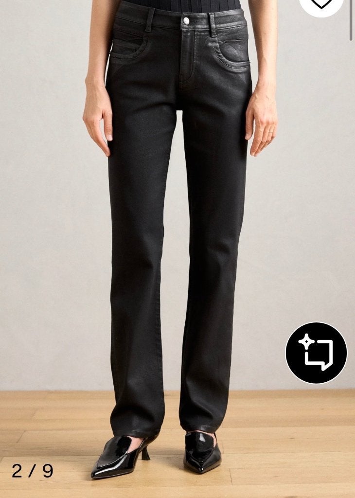 Zgan jeans mos mosh mt 30, MOS MOSH, Verzenden, Zwart, Zo goed als nieuw