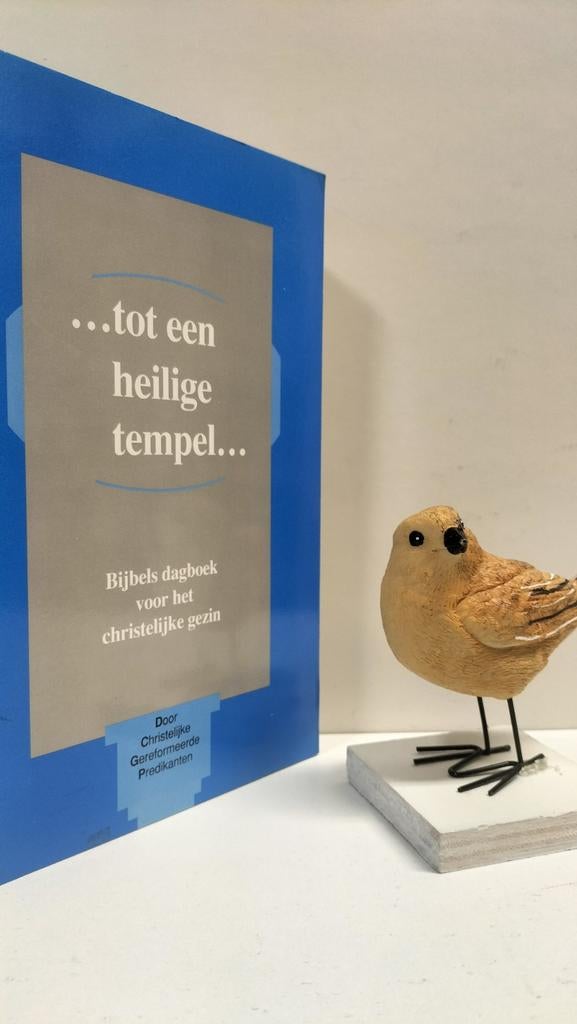Egas, Ds. A.A.; .. tot een heilige tempel (Bijbels dagboek, Ophalen of Verzenden, Gelezen, Christendom | Protestants