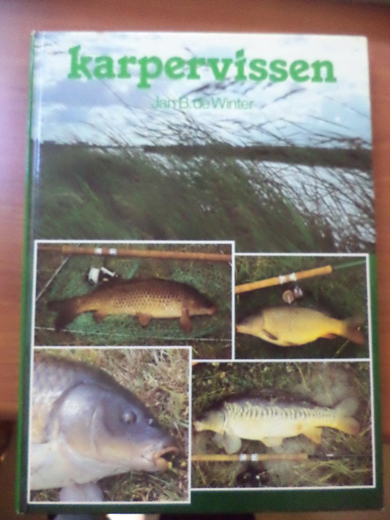 Hengelsport: Jan B. de Winter, KARPERVISSEN, Boeken, Ophalen of Verzenden, Zo goed als nieuw, Watersport en Hengelsport