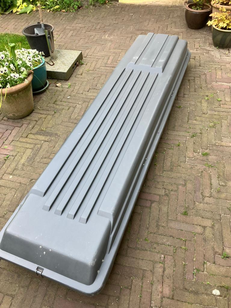 dakkoffer/ skikoffer, Ophalen, Gebruikt