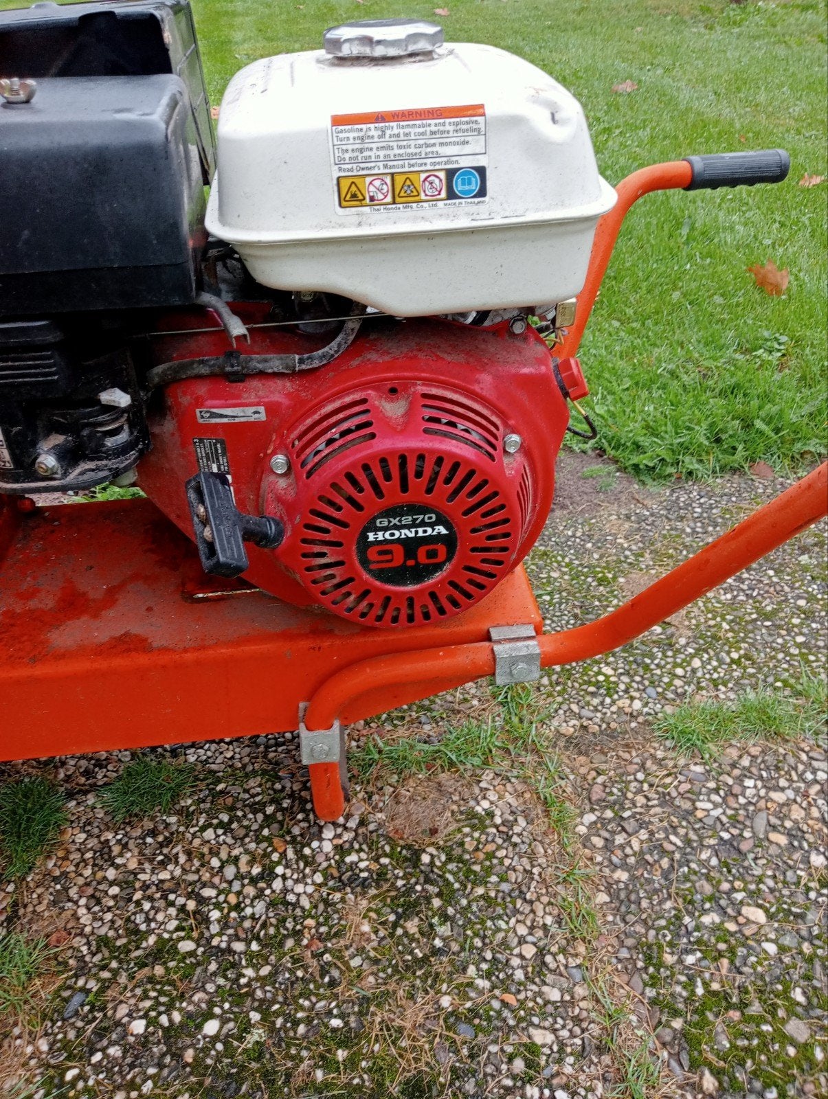 carravaggi Houtversnipperaar Bio 100 met Honda GX270 motor, Ophalen, Gebruikt, Benzine, Honda