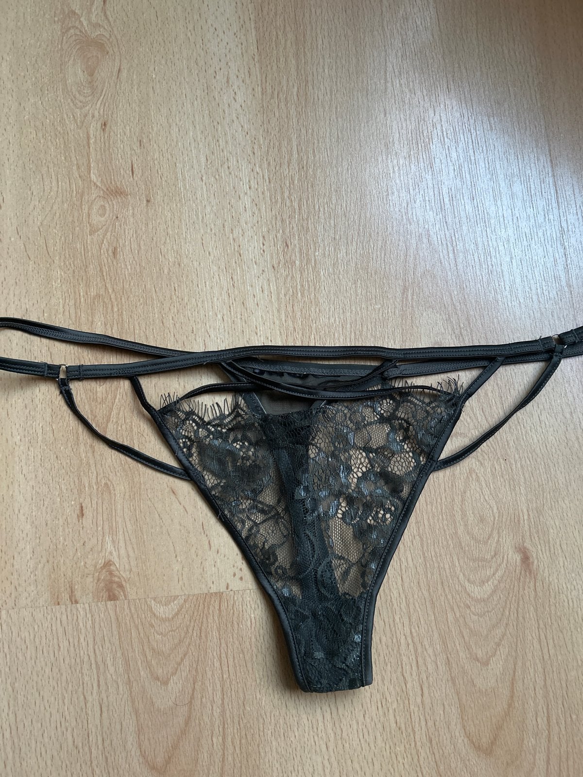 Hunkemöller String Maat L, Verzenden, Groen, String