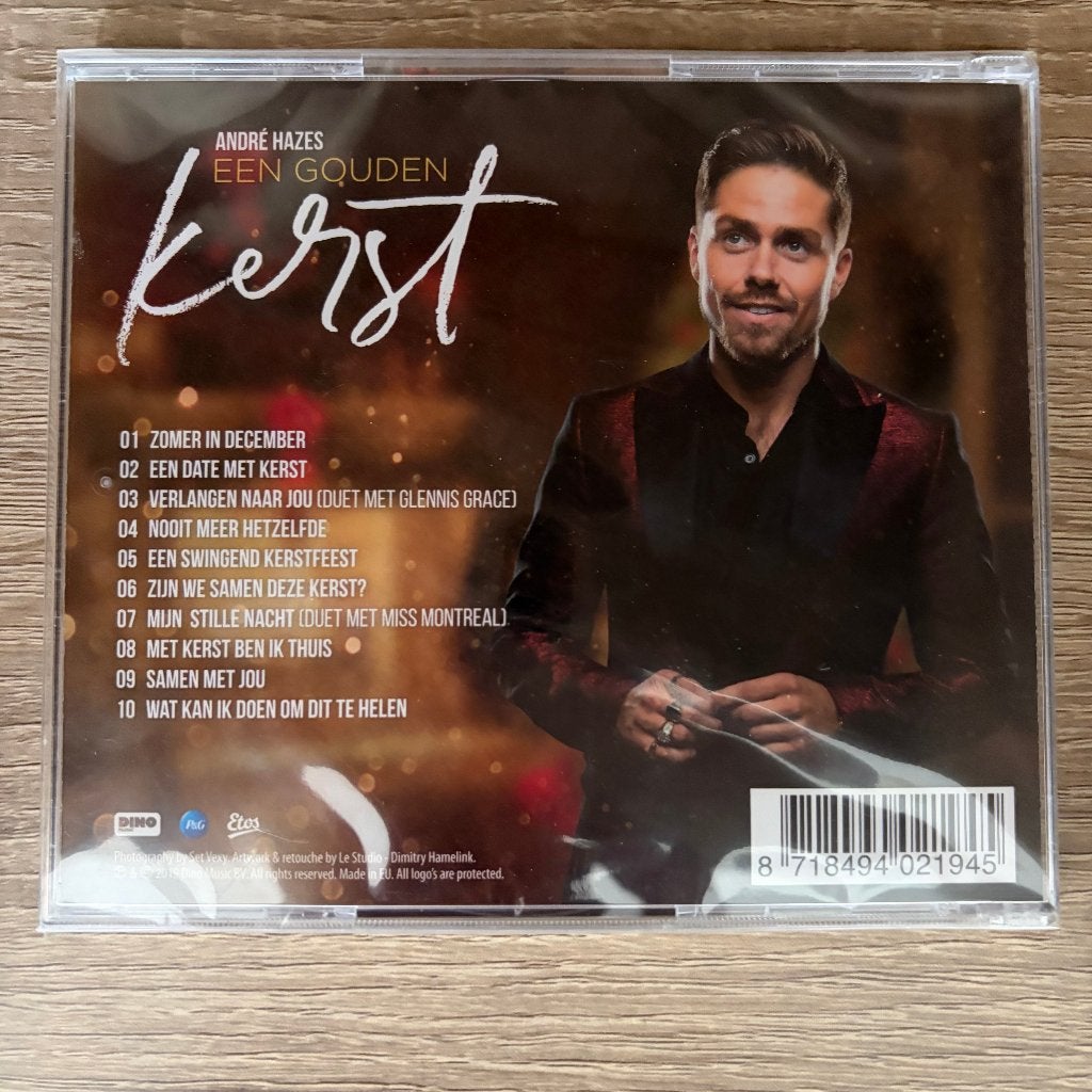 CD - André Hazes jr. - Een Gouden Kerst - Nieuw, Ophalen of Verzenden, Levenslied of Smartlap, Nieuw in verpakking, Inclusief doosje