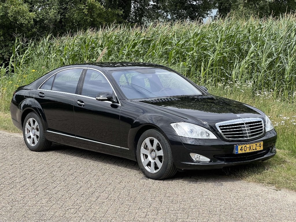 Mercedes-Benz S-Klasse S500L 2006 LPG, Auto's, Automaat, Achterwielaandrijving, Leder, 388 pk