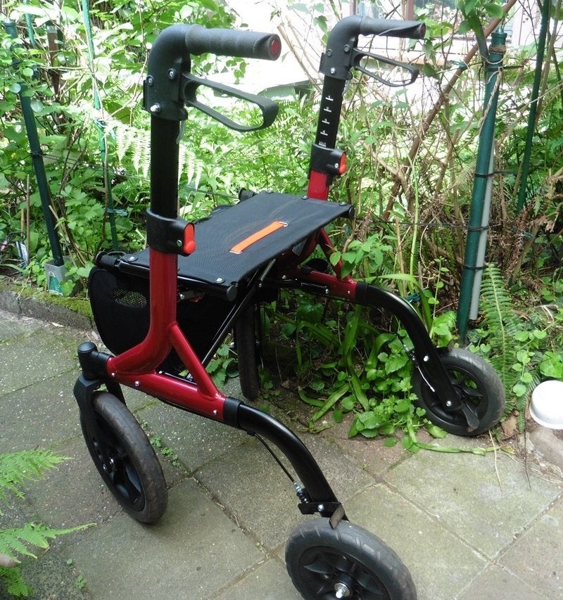 grootwiel lichtgewicht rollator, Ophalen, Opvouwbaar, Nieuw