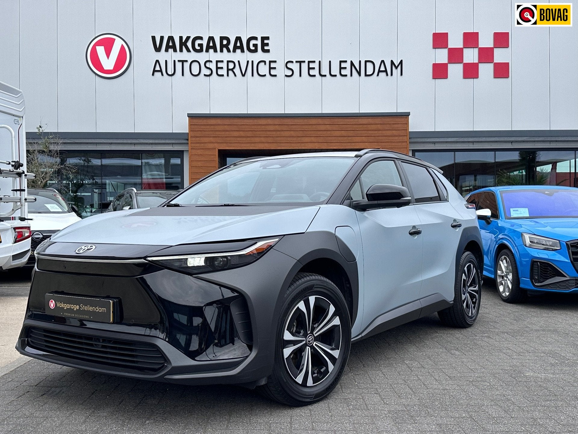 Toyota BZ4X 71 kWh|SOH 97.2%|360 Camera|Elektr Kofferklep|, Auto's, Gebruikt, 71 kWh, Zwart, 420 min