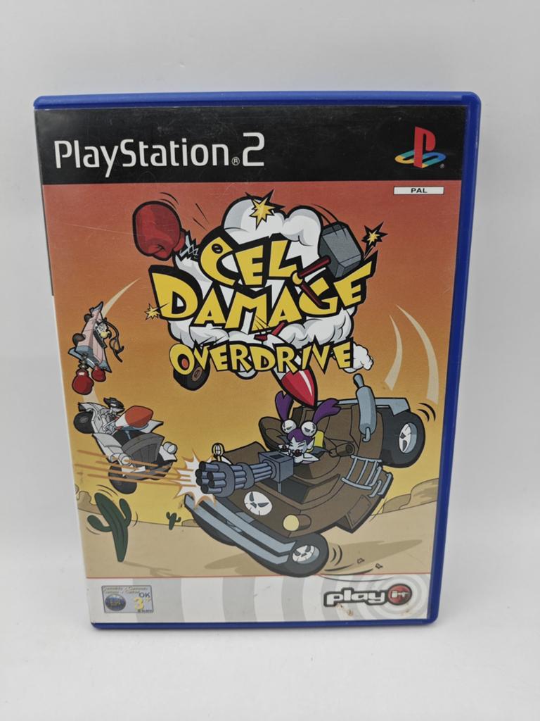 Cel Damage Overdrive - PlayStation 2 (PS2), Spelcomputers en Games, Games | Sony PlayStation 2, Gebruikt, 2 spelers, Eén computer