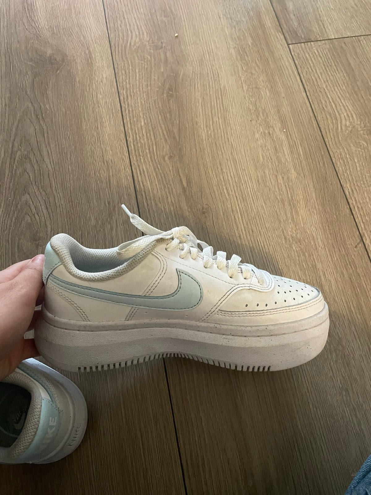 Nike Court Vision Alta Platform Sneakers - Maat 38, Kleding | Dames, Schoenen, Ophalen, Wit, Sneakers of Gympen, Zo goed als nieuw