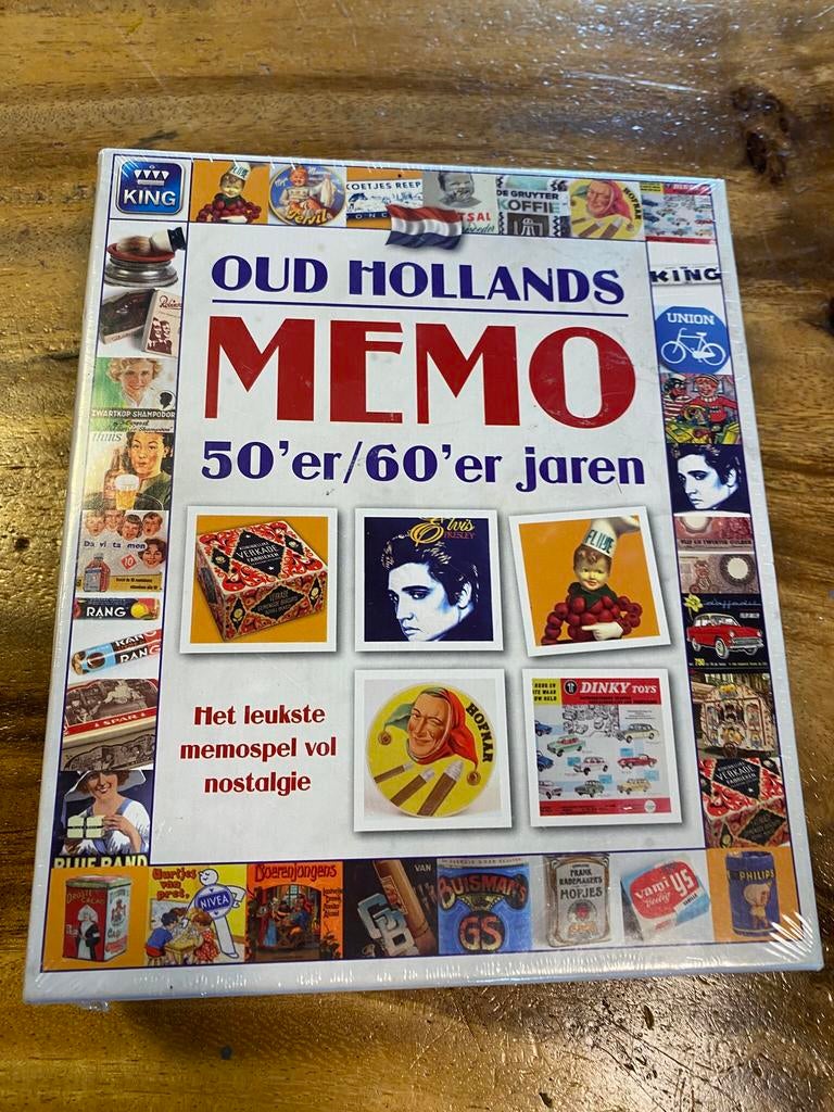 Memo,oud Hollands memospel vol nostalgie,nieuw,King, Ophalen of Verzenden, Nieuw