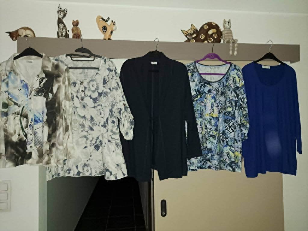 5 x Blouse, tuniek mt 50 / 52, Rabe, Verpass, Sommerman,..., Kleding | Dames, Grote Maten, Ophalen of Verzenden, Zo goed als nieuw