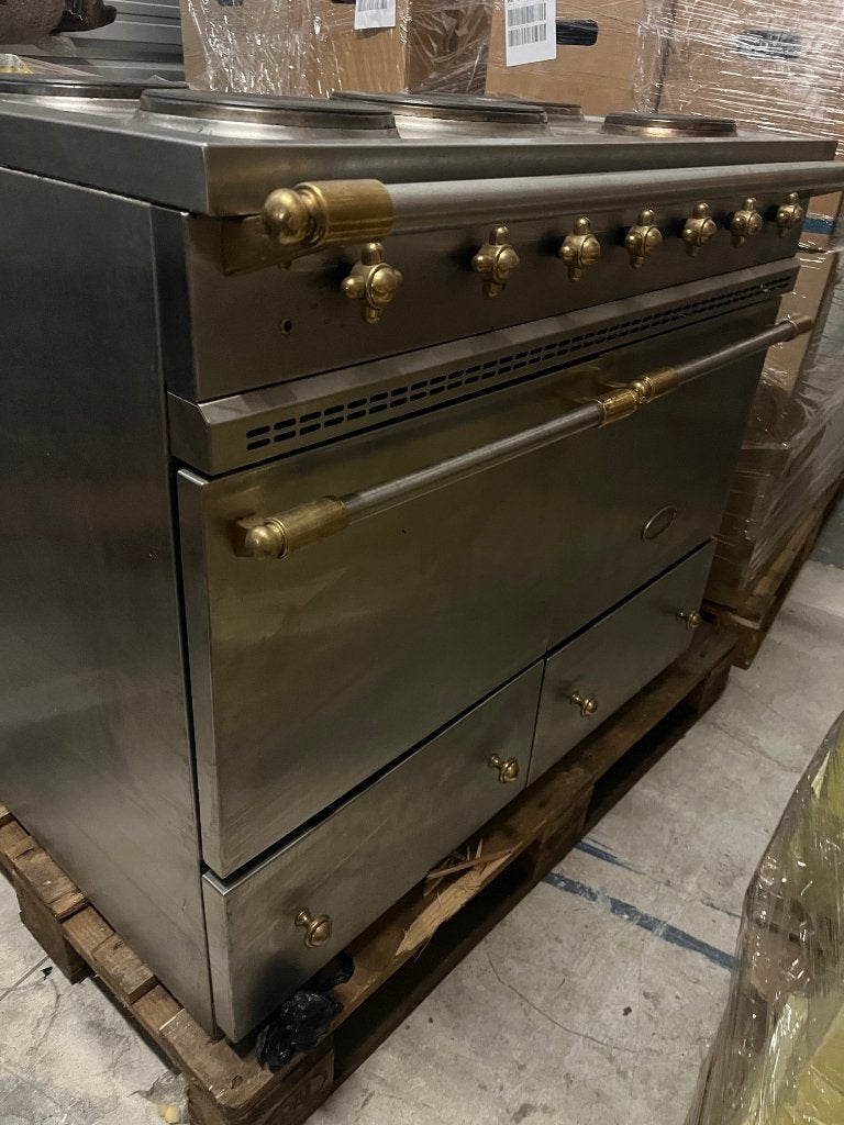 Lacanche Elektrisch Fornuis met 5 kookplaten, Witgoed en Apparatuur, Fornuizen, Ophalen, Gebruikt, Hete lucht, 60 cm of meer