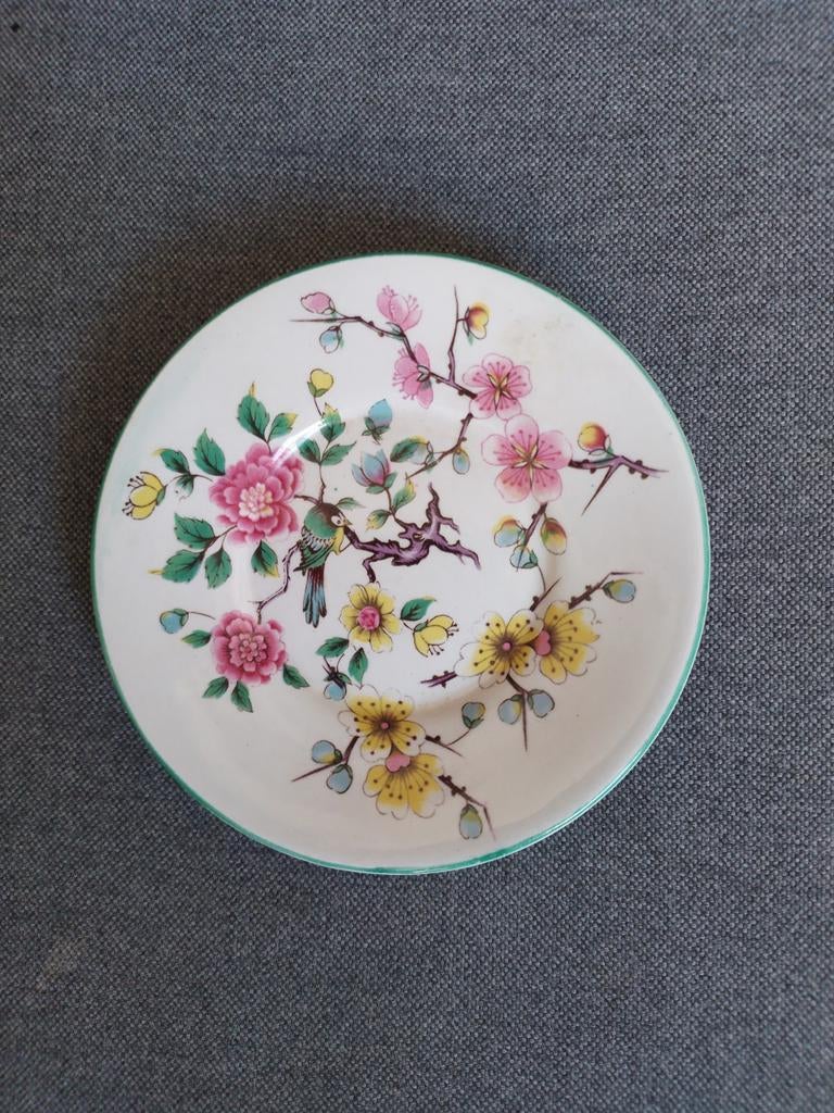 Vintage Old Foley Chinese Rose schaaltje - James Kent Ltd, Antiek en Kunst, Antiek | Porselein, Ophalen of Verzenden