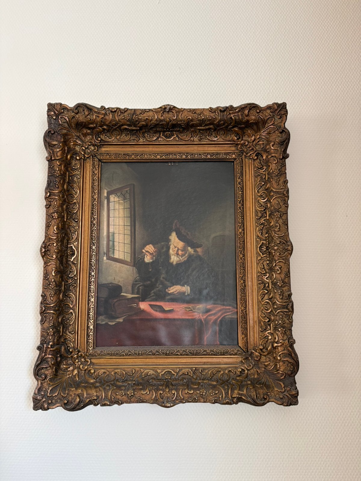 Antiek schilderij, Ophalen