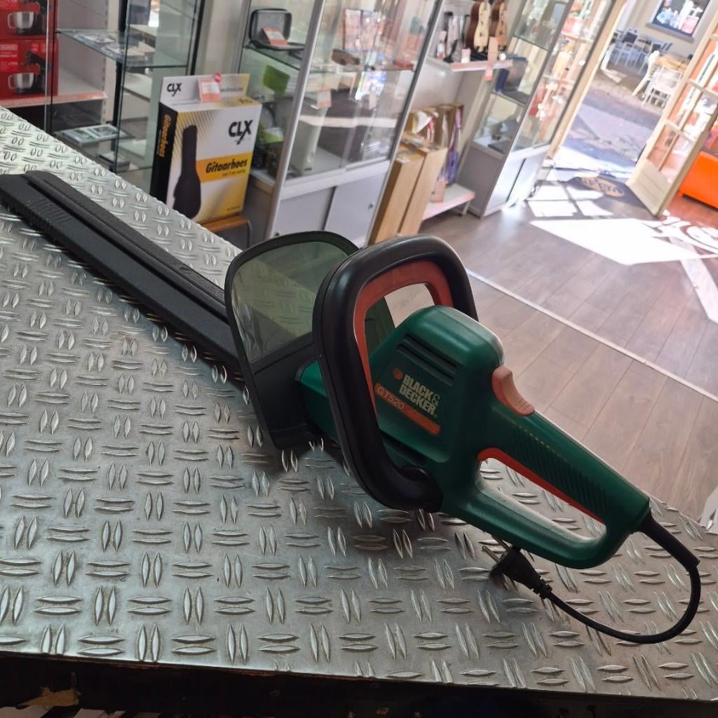 Black & Decker GT520 Heggeschaar 43 cm 500w Garantie, Gebruikt, Ophalen of Verzenden, X, Bosch