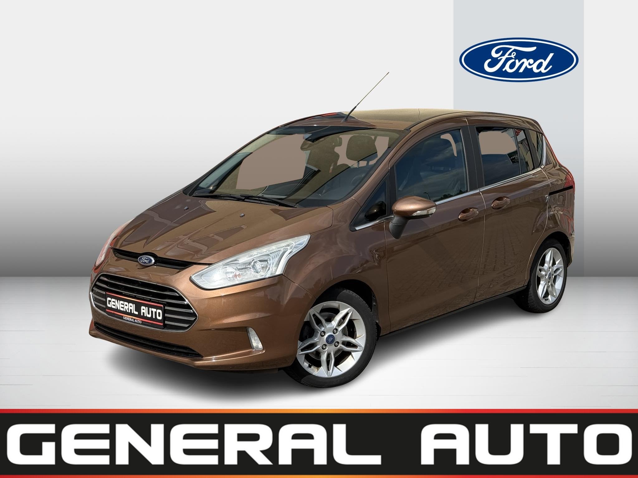 Ford B-Max 1.0 EcoBoost Titanium First Edition, Panoramadak, Voorwielaandrijving, Euro 5, 101 pk, Gebruikt