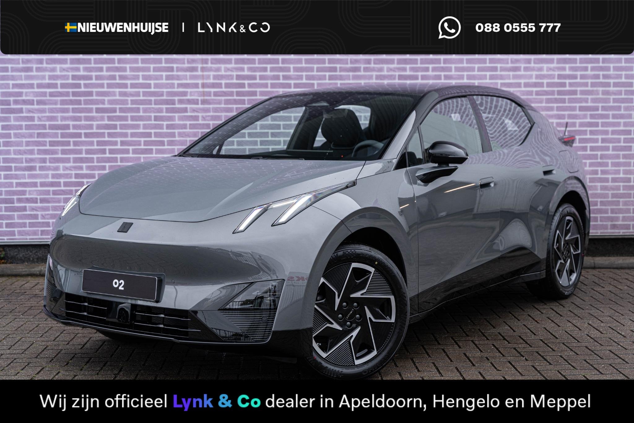 Lynk & Co 02 Core 66 kWh | Adaptive cruise control | Panoram