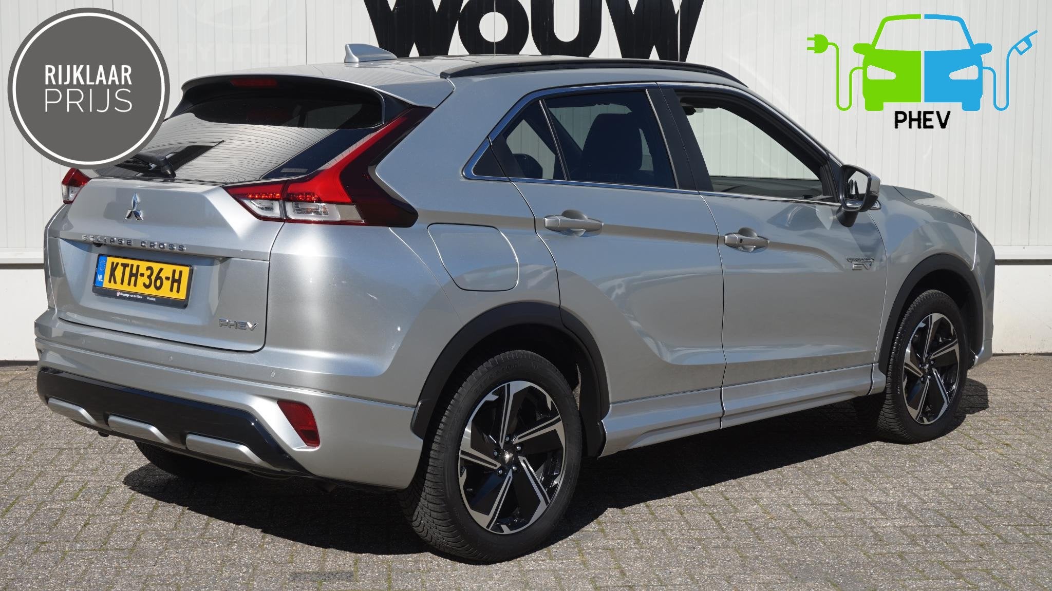 Mitsubishi Eclipse Cross 2.4 PHEV Panoramadak | SOH 99.2% |, Auto's, Automaat, 14 kWh, 4 cilinders, Bedrijf