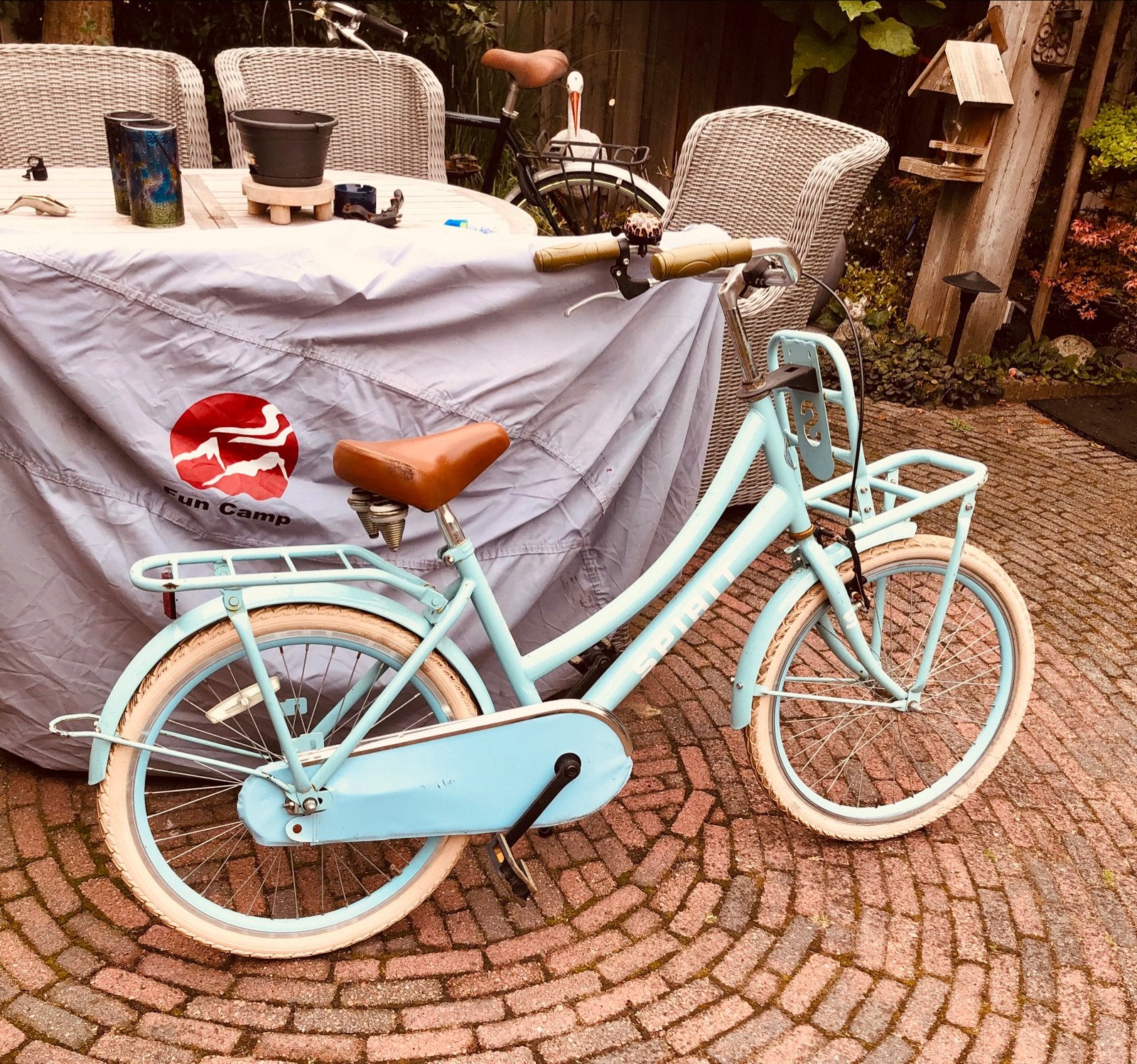 Mooie en degelijke ESPRIT kinderfiets met dikke banden, Fietsen en Brommers, Ophalen of Verzenden, Gebruikt, Velgrem, 20 inch of meer