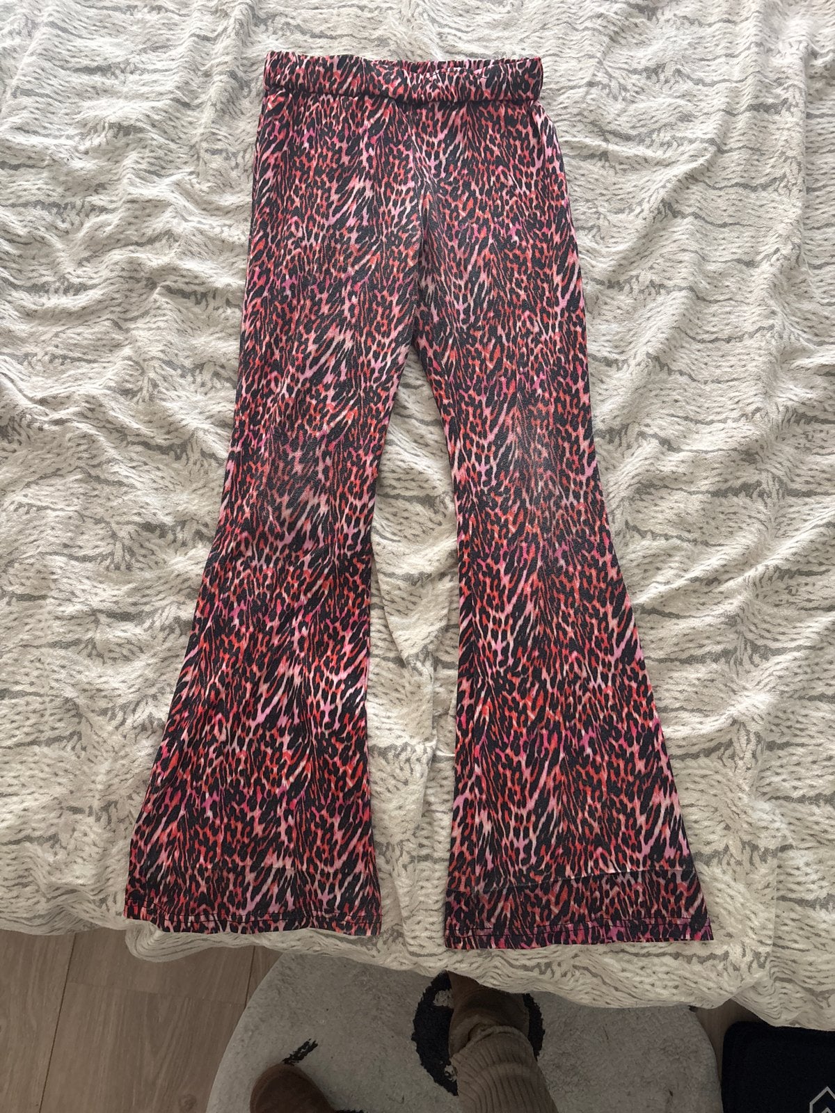Ter Stal Flaired Broek Panterprint Maat 146, Ophalen of Verzenden, Gebruikt, Meisje, Broek