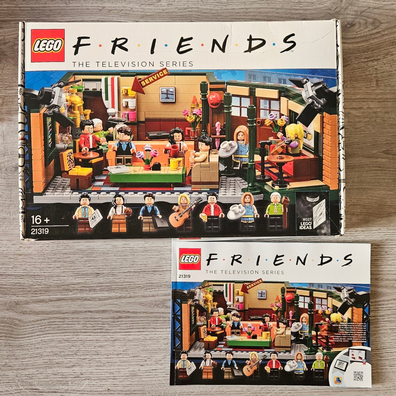 LEGO Ideas Friends Central Perk 21319 COMPLEET, Verzenden, Zo goed als nieuw, Overige merken