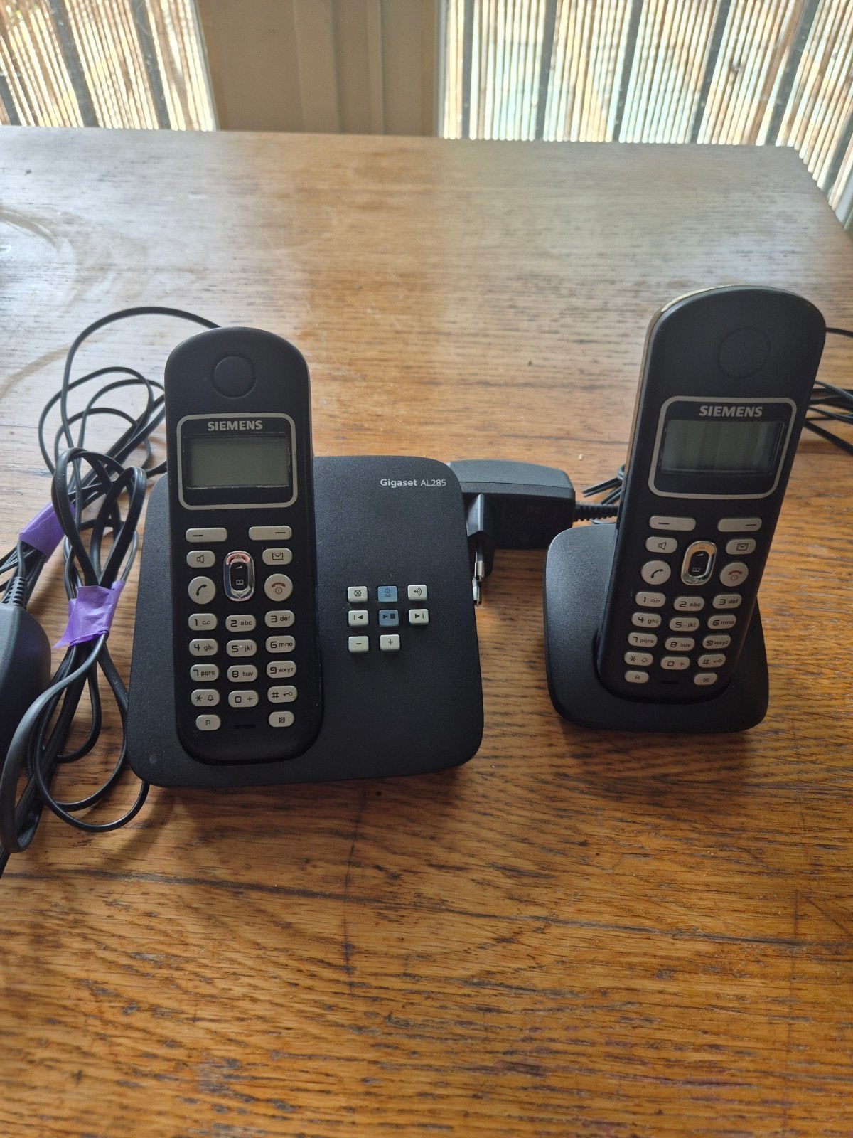 Gigaset Siemens AL285 Duo DECT telefoon + antwoordapparaat, Ophalen of Verzenden, Gebruikt, 2 handsets