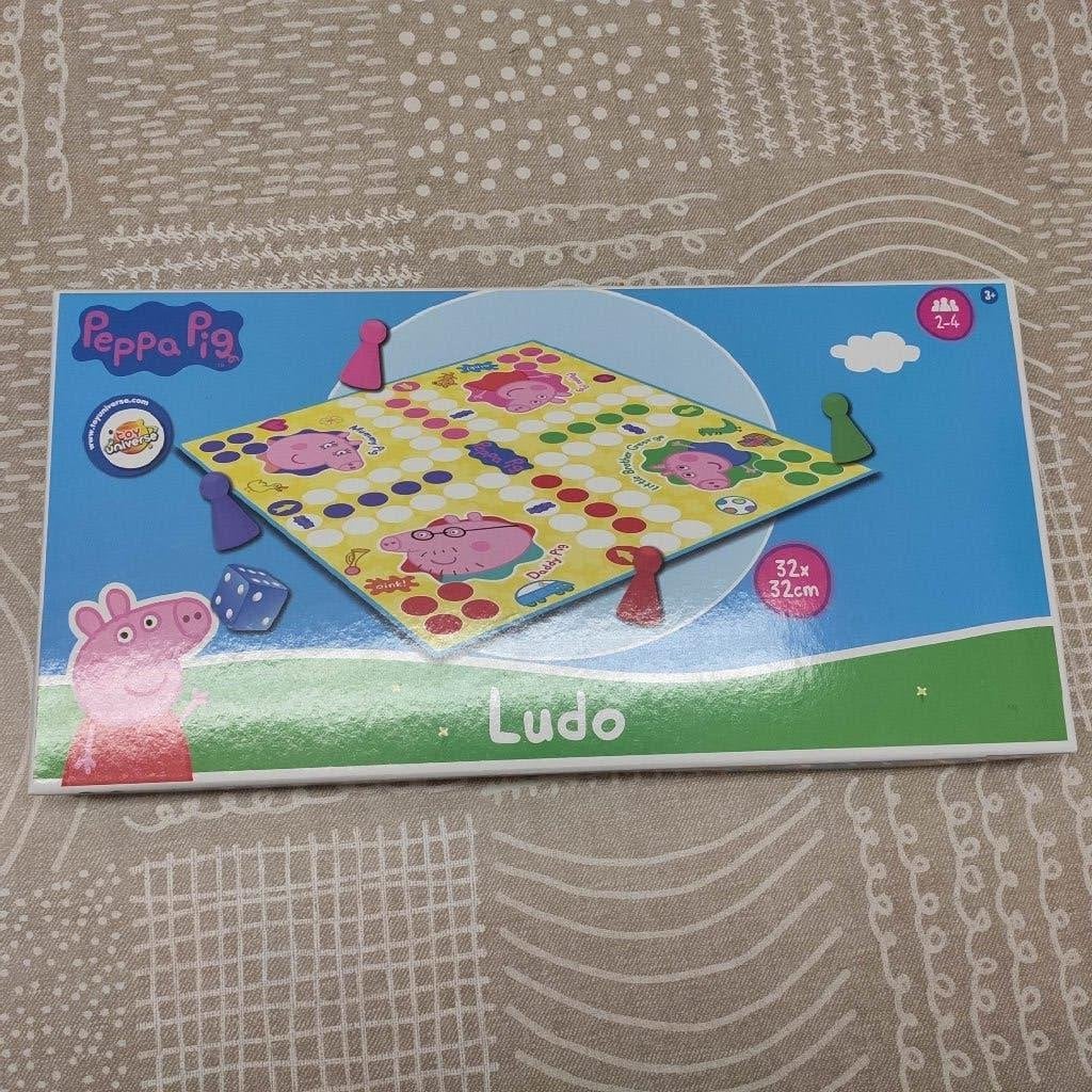 Ludo Peppa Pig bordspel, Ophalen of Verzenden, Zo goed als nieuw